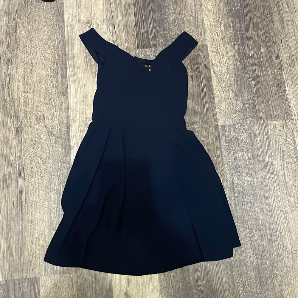 Navy Blue formal dress